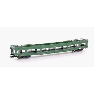 MF Train 33307 - Spur N Autotransportwagen DDm 916 DBAG, Ep.V, grün, 1.Nr. (MF33307)
