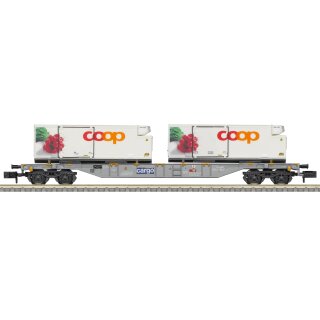 Trix 15493 -  Containertragwagen coop® (T15493)