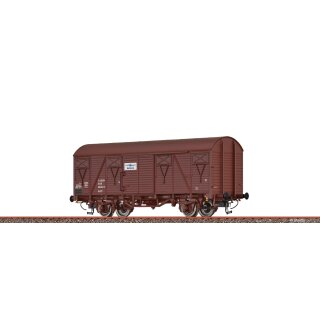 Brawa 50147 - Spur H0 Gedeckter Güterwagen Gs [1200] DR, Epoche IV, Barkas