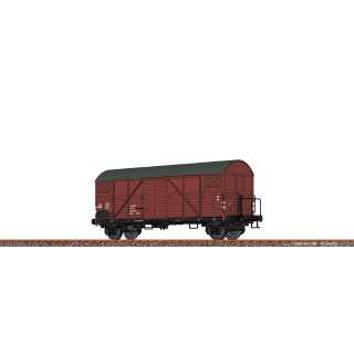 Brawa 50725 - Spur H0 Gedeckter Güterwagen Glmrs [1364] DR, Epoche IV