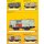 Brawa 50822 - Spur H0 Set (8er) Güterwagen MILCHWAGEN, DC
