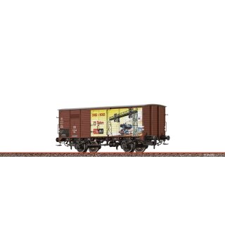 Brawa 50891 - Spur H0 Gedeckter Güterwagen G 10 DB, Epoche III, BRAWA 75 Jahre