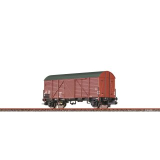 Brawa 67330 - Spur N Gedeckter Güterwagen Gmhs DR, Epoche IV