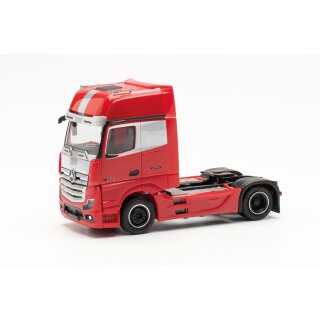 Herpa 315852 - 1:87 Mercedes-Benz Actros `18 Gigaspace Zugmaschine „Edition 3“, rot