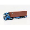 Herpa 316279 - 1:87 Volvo FH Gl. XL 2020 Container-Sattelzug &quot;Kollmeyer/Beacon&quot; (Nordrhein-Westfalen/Bielefeld)