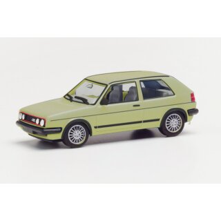 Herpa 430838-003 - 1:87 VW Golf II Gti, racinggrün metallic