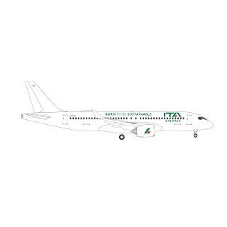 Herpa 536875 - 1:500 ITA Airways Airbus A220-300 “Born to be Sustainable” – EI-HHJ