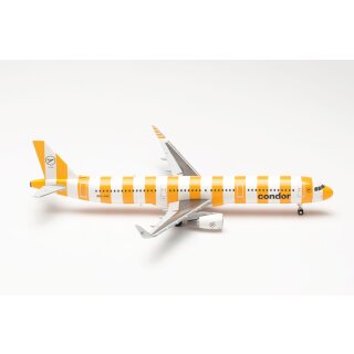 Herpa 572576 - 1:200 Condor Airbus A321 “Sunshine” – D-AIAD