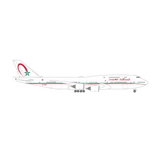 Herpa 536882 - 1:500 Morocco Government Boeing 747-8 BBJ – CN-MBH