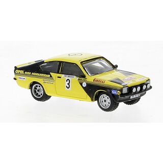 Brekina 20403 - 1:87 Opel Kadett C GT/E 1976, Rallye Monte Carlo, 3,