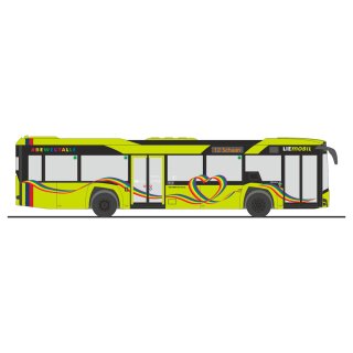 Rietze 77213 - 1:87 Solaris Urbino 12´19 LIEmobil - Regenbogenbus (FL)