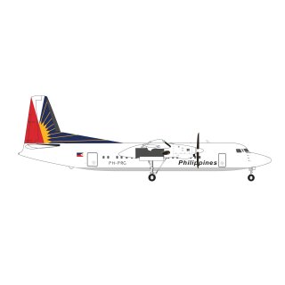 Herpa 572811 - 1:200 Philippine Airlines Fokker 50 – PH-PRG