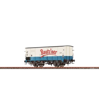 Brawa 49714 - Spur H0 Gedeckter Güterwagen G10 DR, IV, Bautzner