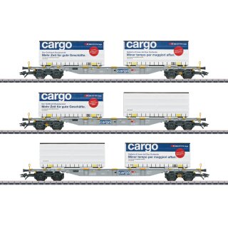 Märklin 047463 -  Containertragwagen-Set SBB Cargo