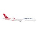 Herpa 537230 - 1:500 Turkish Airlines Airbus A350-900 &quot;400th Aircraft&quot; - TC-LGH &quot;Tek Y&uuml;rek&quot;