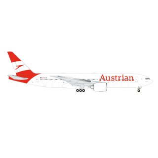 Herpa 537339 - 1:500 Austrian Airlines Boeing 777-200 - OE-LPA "Sound of Music"