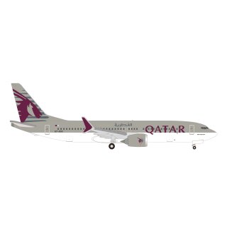 Herpa 537384 - 1:500 Qatar Airways Boeing 737 Max 8 - A7-BSC
