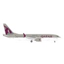 Herpa 537384 - 1:500 Qatar Airways Boeing 737 Max 8 - A7-BSC