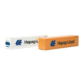 Herpa 076449-006 - 1:87 Container-Set 2 x 40 ft."Hapag Lloyd"