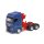 Herpa 313100-002 - 1:87 MAN TGX GX 6x4 Zugmaschine mit Ladekran, blau