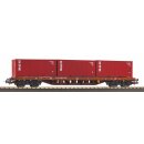 Piko 24500 - Spur H0 Containertragwg. DSR Container DR...