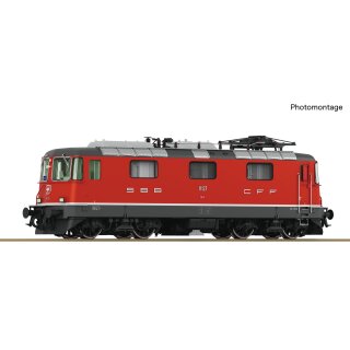 ROCO 7520138 - Spur H0 SBB Elektrolok Re 4/4 rot SBB AC-Snd. Ep.V/Ep.VI  Dreileiter Sound   *FNH24*