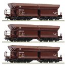 ROCO 77030 - Spur H0 DB 3er Set Erzwagen DB #1 Ep.IV   *FNH24*