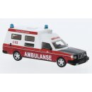 BoS 87717 - 1:87 Volvo 265 Ambulance Norway weiss, rot,...