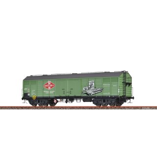 Brawa 50410 - Spur H0 DR H0 Gedeckter Güterwagen Gags-v "Fortschritt" DR Ep.IV  11 50 199 0444-6