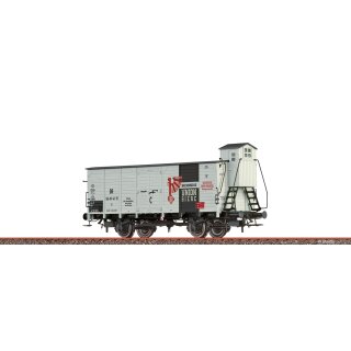 Brawa 50705 - Spur H0 DR H0 Gedeckter Güterwagen G10 "Sächsische Union Biere" DR Ep.III  56-01-41 [P]   nur im Set 50938