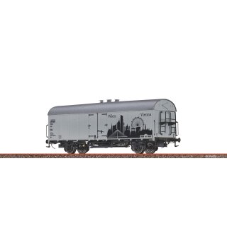 Brawa 50989 - Spur H0 Gedeckter Güterwagen Ibs "Skyline Wien" Ep.VI  21 81 943 2 841-3