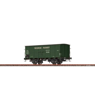 Brawa 50993 - Spur H0 CSD H0 Gedeckter Güterwagen L "Trebonske Pivovary" CSD Ep.III  512508 [P]