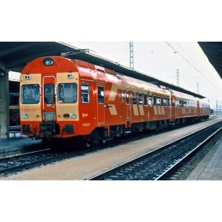 Electrotren HE2020 - Spur H0 RENFE, elektrischer Triebzug der Reihe 444, Triebzug 444-004 in rot-gelber Farbgebung, Epoche IV