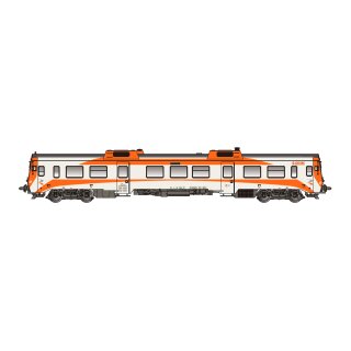 Electrotren HE2503 - Spur H0 RENFE, Dieseltriebwagen 9-596-004-2 in „Regionales R2“-Farbgebung mit neuem Logo, Epoche V-VI