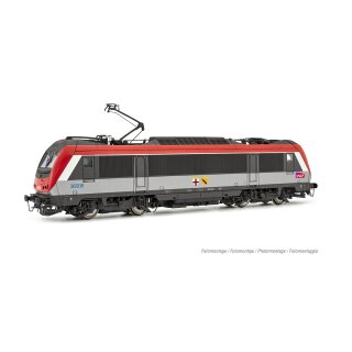 Jouef HJ2459 - Spur H0 SNCF, Zweisystem-Elektrolokomotive „Astride“ BB 36008 „Blainville/Damelevières“ in rot-silberner Farbgebung, Ep. VI