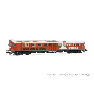Arnold HN2572S - Spur N FS, dieseltriebwagen ALn 668 Serie 3300 in roter Lackierung, „Kimbo", Ep. V, mit DCC-Sounddecoder