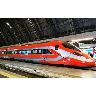 Arnold HN2619S - Spur N FS Trenitalia, Hochgeschwindigkeitszug „Frecciarossa 1000“ neue Farbgebung, 4-tlg. Grundset, Ep. VI, mit DCC-Sounddecoder