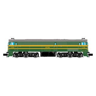Arnold HN2634S - Spur N ALSA, Diesellokomotive 2150, in grün-gelber Farbgebung, Ep. VI, mit DCC-Sounddecoder