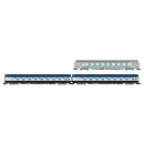 Arnold HN4474 - Spur N SNCF, dreiteiliges Set &bdquo;Train Expo&ldquo;, Set Nr. 3, 2 x T2-Schlafwagen + Barwagen, Ep. VI