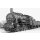 Rivarossi HR2893 - Spur H0 DR, Dampflokomotive mit Schlepptender 55 7254, in schwarz-roter Farbgebung, Ep. III