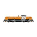 Rivarossi HR2923S - Spur H0 Dinazzano Po/TPER, Diesellokomotive EffiShunter 1000, in orange/grauer Farbgebung, Ep. VI, mit DCC-Sounddecoder