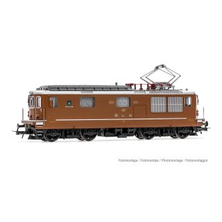 Rivarossi HR2958 - Spur H0 BLS, vierachsige elektrische Mehrzwecklokomotive Re 4/4 167 „Ausserberg“, braun, Ep. IV-V