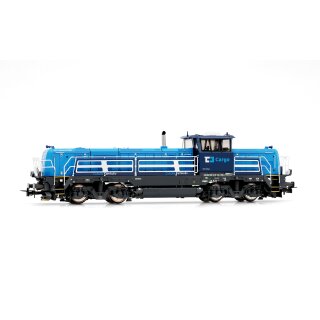 Rivarossi HR2972 - Spur H0 ?D Cargo, Diesellokomotive des Typs Effishunter 1000, blaue Farbgebung mit neuer Betriebsnummer, Epoche VI