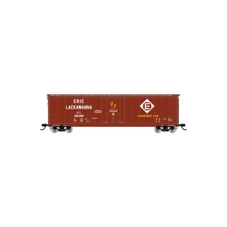 Rivarossi HR6664A - Spur H0 Erie Lackawanna, gedeckter Güterwagen mit Schwenkschiebetüren und Dachsteg, Betriebsnr. 68398