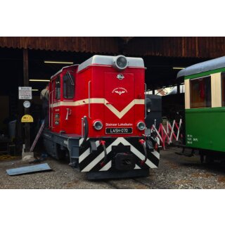 Bemo 1020952 - Spur H0e Stainzer Lokalbahn L45H-070 Diesellok rot