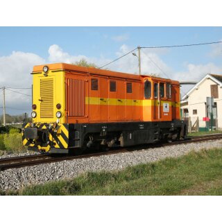 Bemo 1220922 - Spur H0e Ch.d.Fer Baie de Somme BB 60002 L45H orange