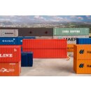 Faller 182154 - Spur H0 40 Container, rot, 2er-Set Ep.IV