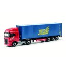 Herpa 317368 - 1:87 Iveco S-Way LNG Container-Sattelzug &quot;HH Bode/Tailwind&quot; (Schleswig-Holstein / L&uuml;beck)