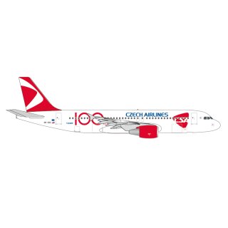 Herpa 537667 - 1:500 CSA Czech Airlines Airbus A320 "100 Years"