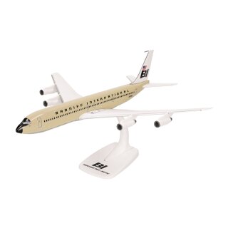 Herpa 614023 - 1:144 Braniff International Boeing 707-320 - Solid beige